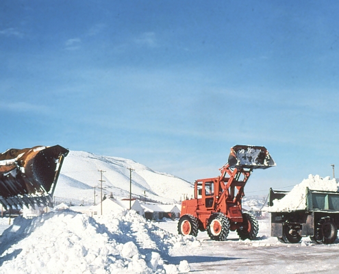 major snow removal - construction during winter - Herr & Co.