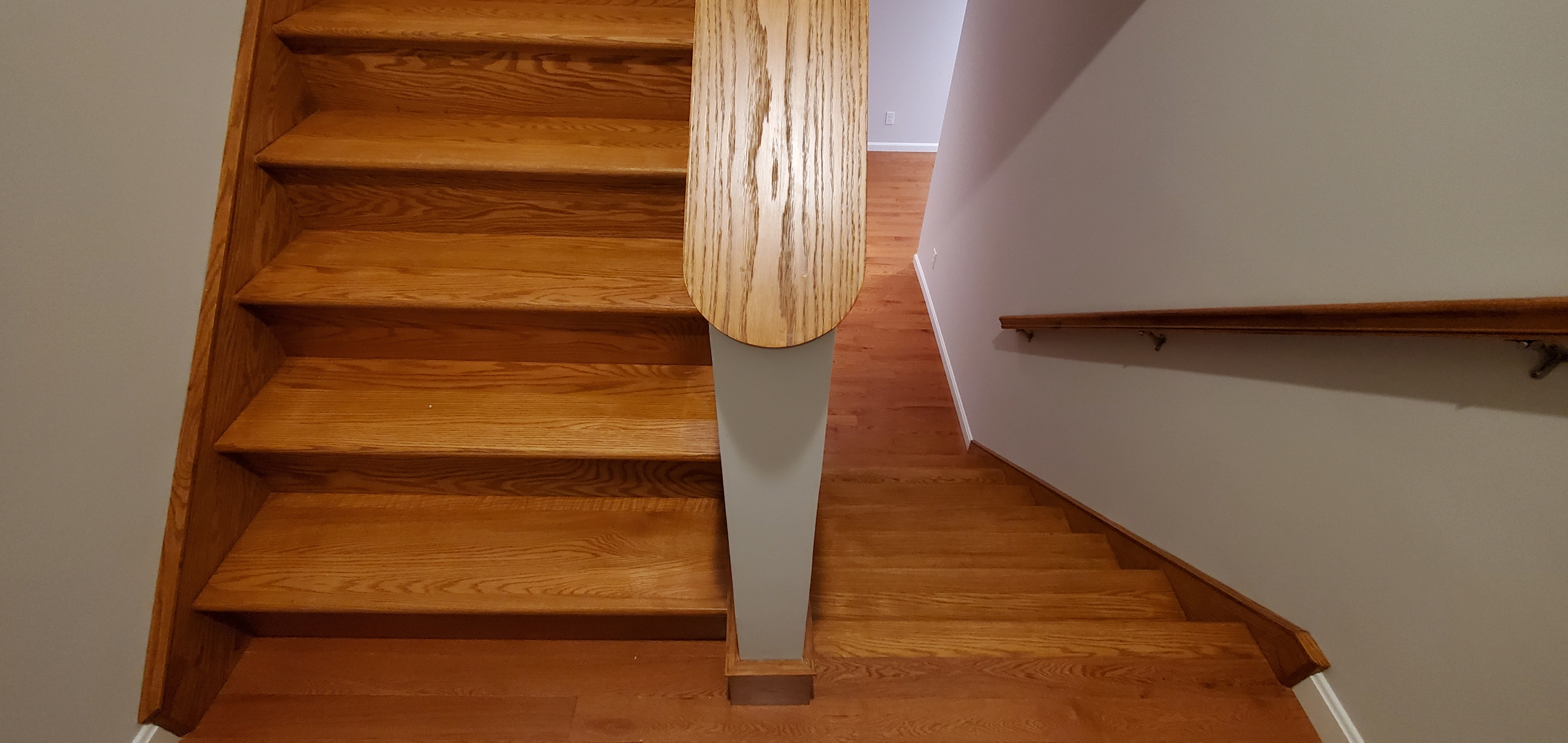 Custom wood stairs
