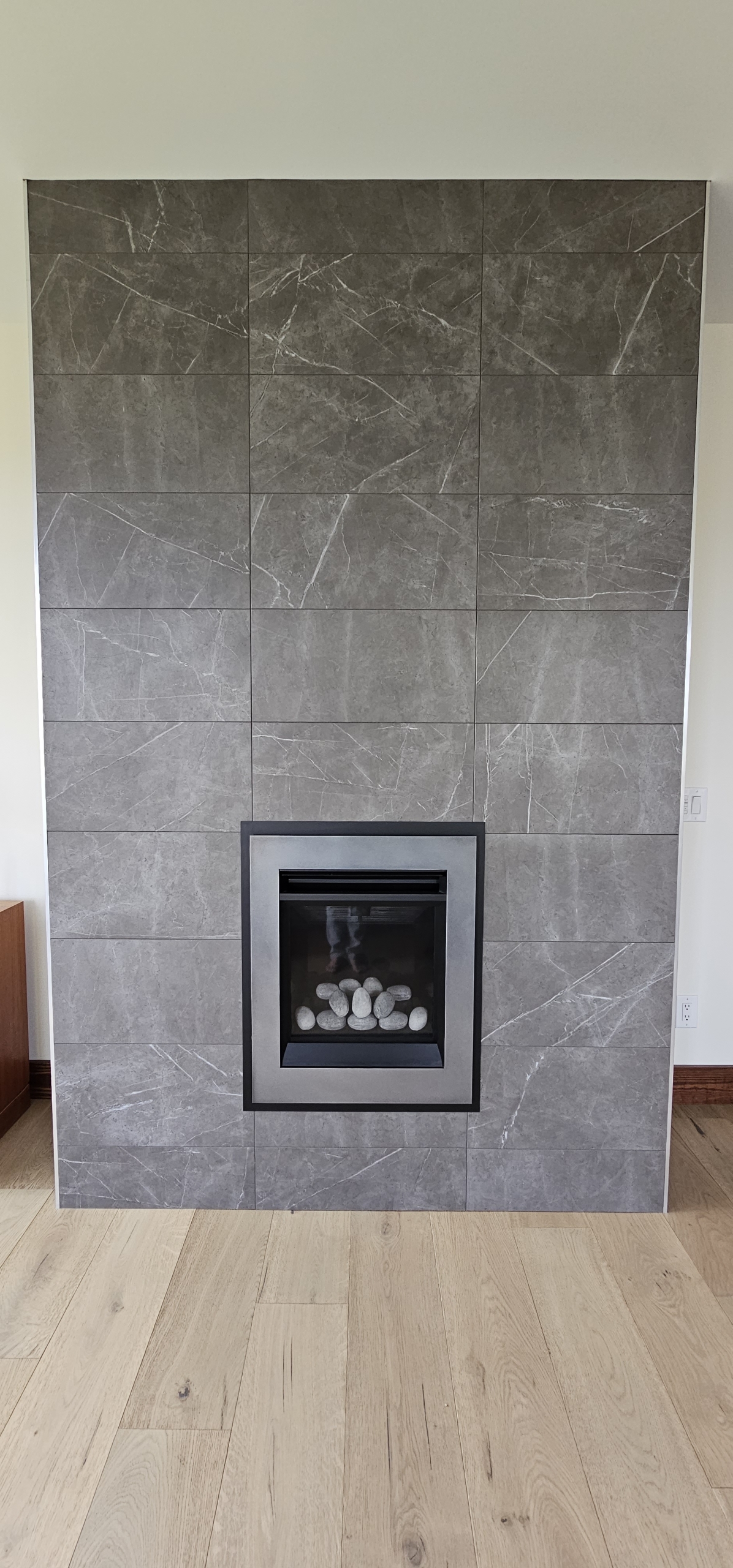 stone chimney