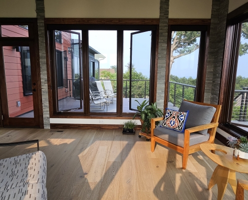 custom home sunroom