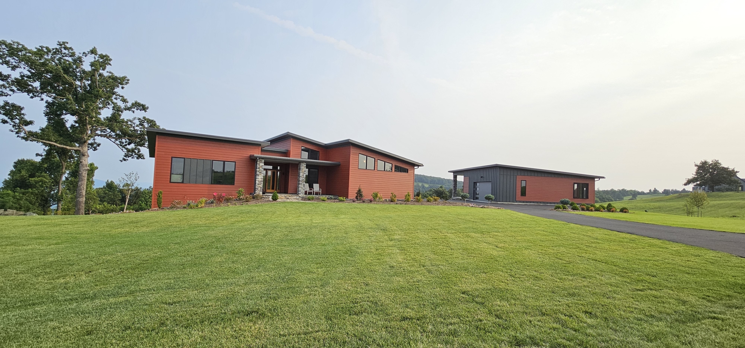 custom home exterior