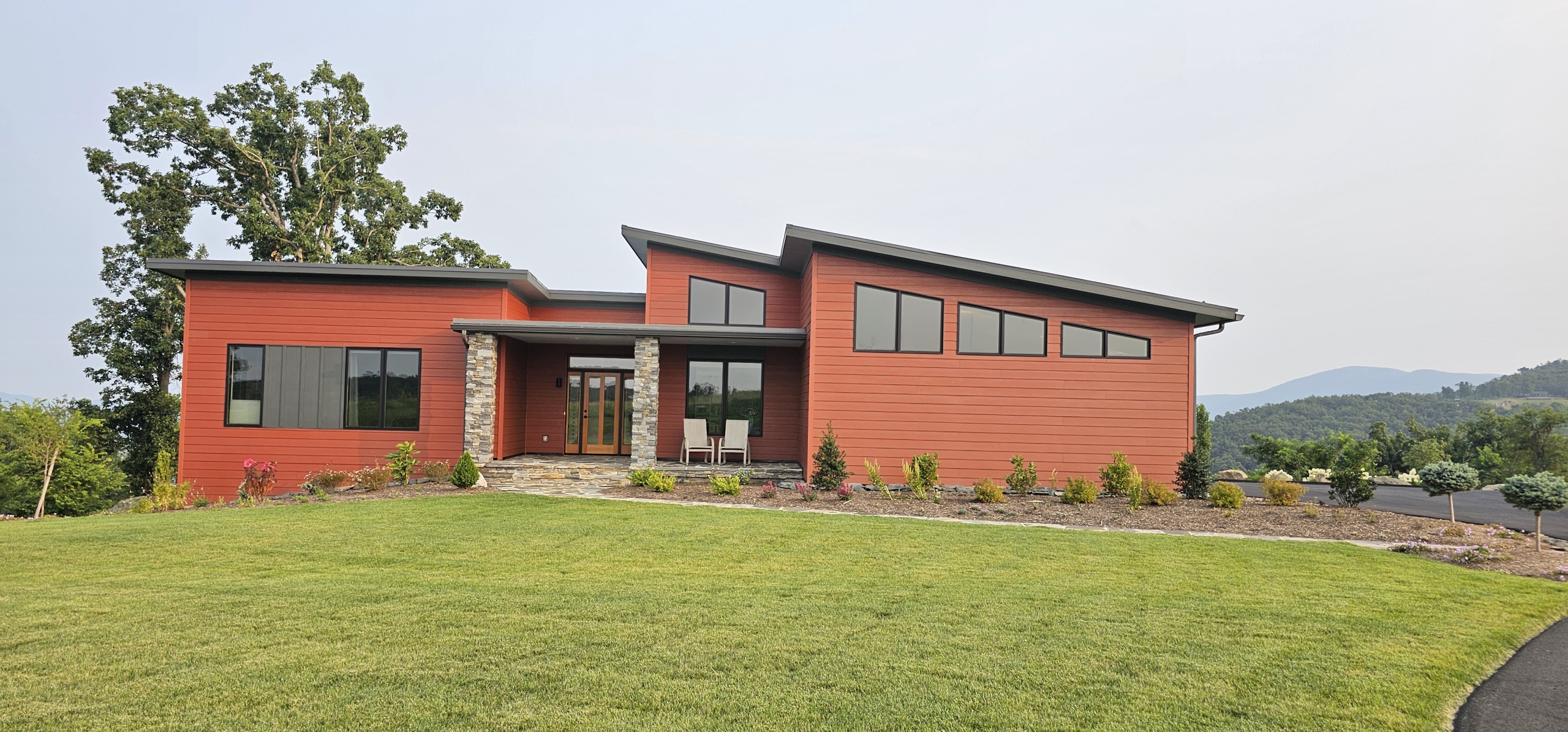 custom home exterior